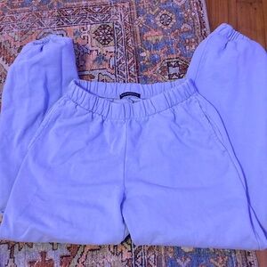 BRANDY Melville baby blue sweatpants